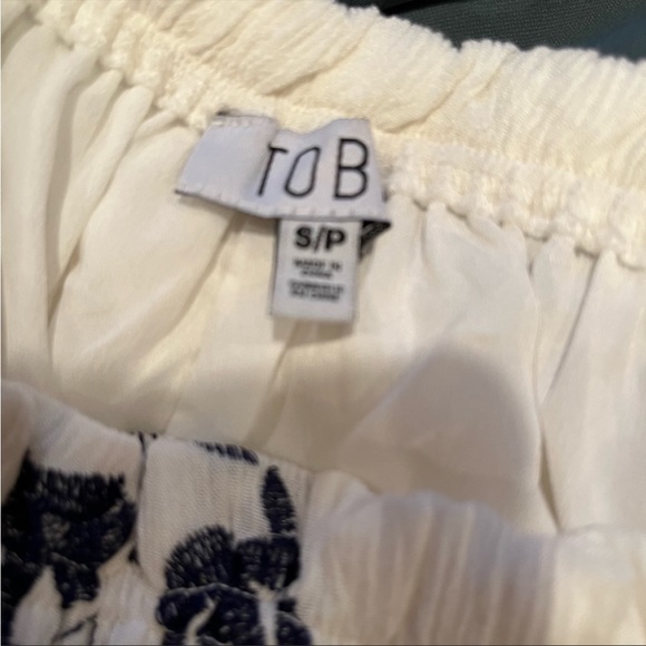 TOBI boho shift dress in ivory - Picture 3 of 3